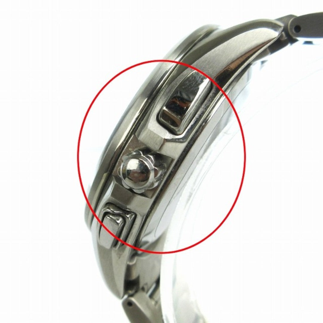 Seiko Brightz Watch SAGA289 Solar Silver Used in Japan