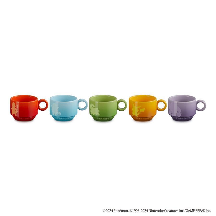 Tableware Set Mugs Le Creuset Pokemon Stacking Mug (5 pieces) New From Japan