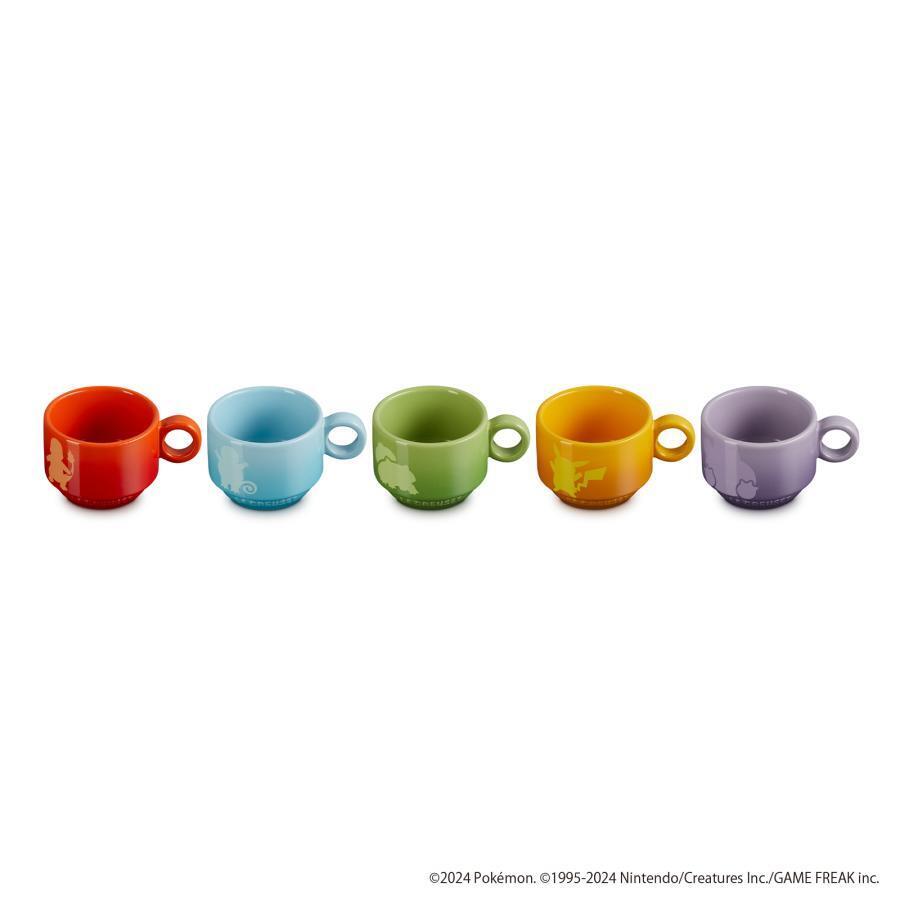 Tableware Set Mugs Le Creuset Pokemon Stacking Mug (5 pieces) New From Japan