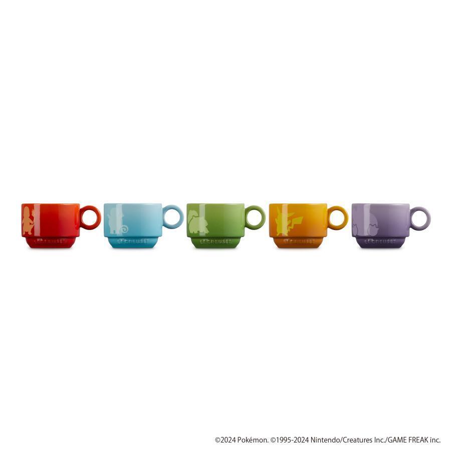 Tableware Set Mugs Le Creuset Pokemon Stacking Mug (5 pieces) New From Japan