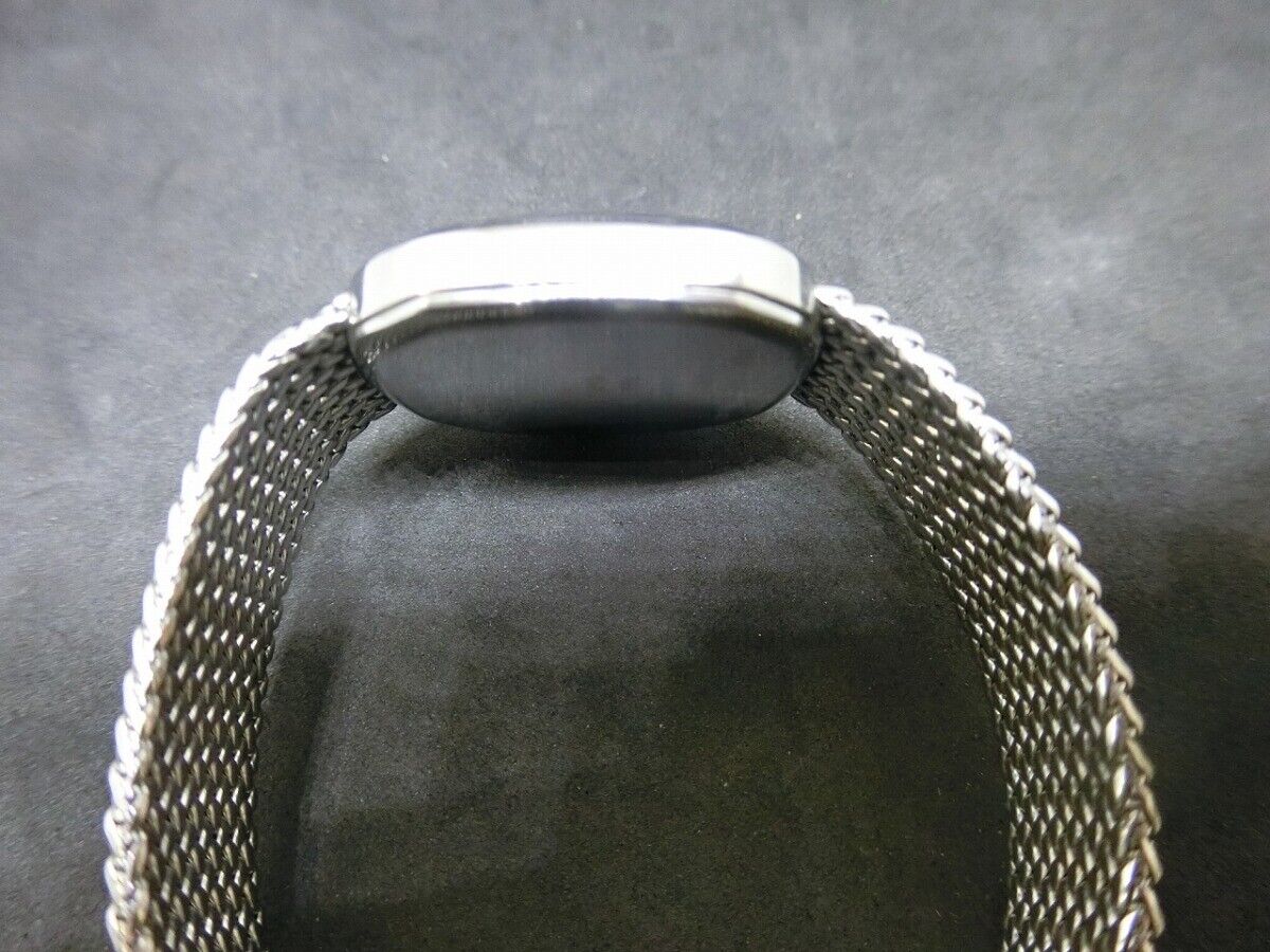 Rare Genta Design Seiko Watch CREDOR Acier Men's Model: 87-0761 78-5191 Used