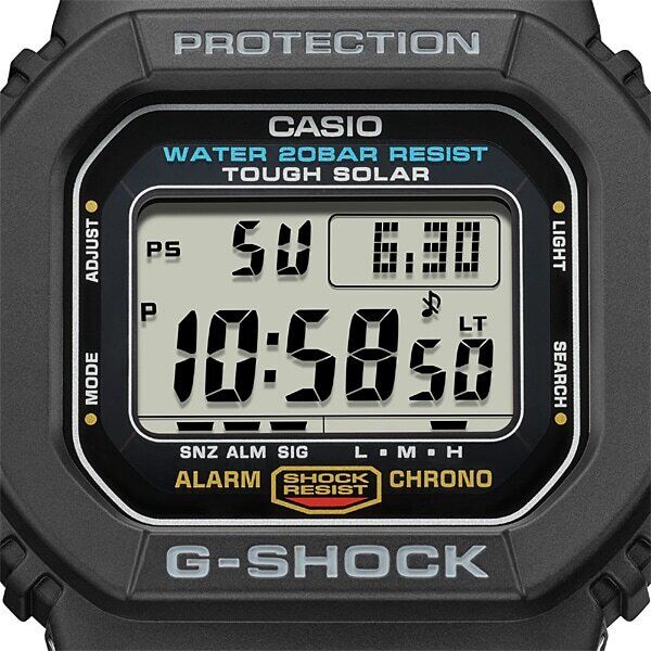 Casio Watch G-SHOCK 20 ATM Water Resistant Solar G-5600 Series G-5600UE-1JF New