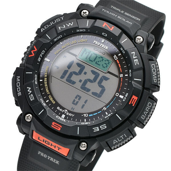 Casio Watch Protreck Climber Line Tough Solar PRG-340-1JF Used in Japan F/S