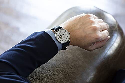 Orient Star Watch Classic Semi-Skeleton Mechanical Open Heart RK-AV0003S New