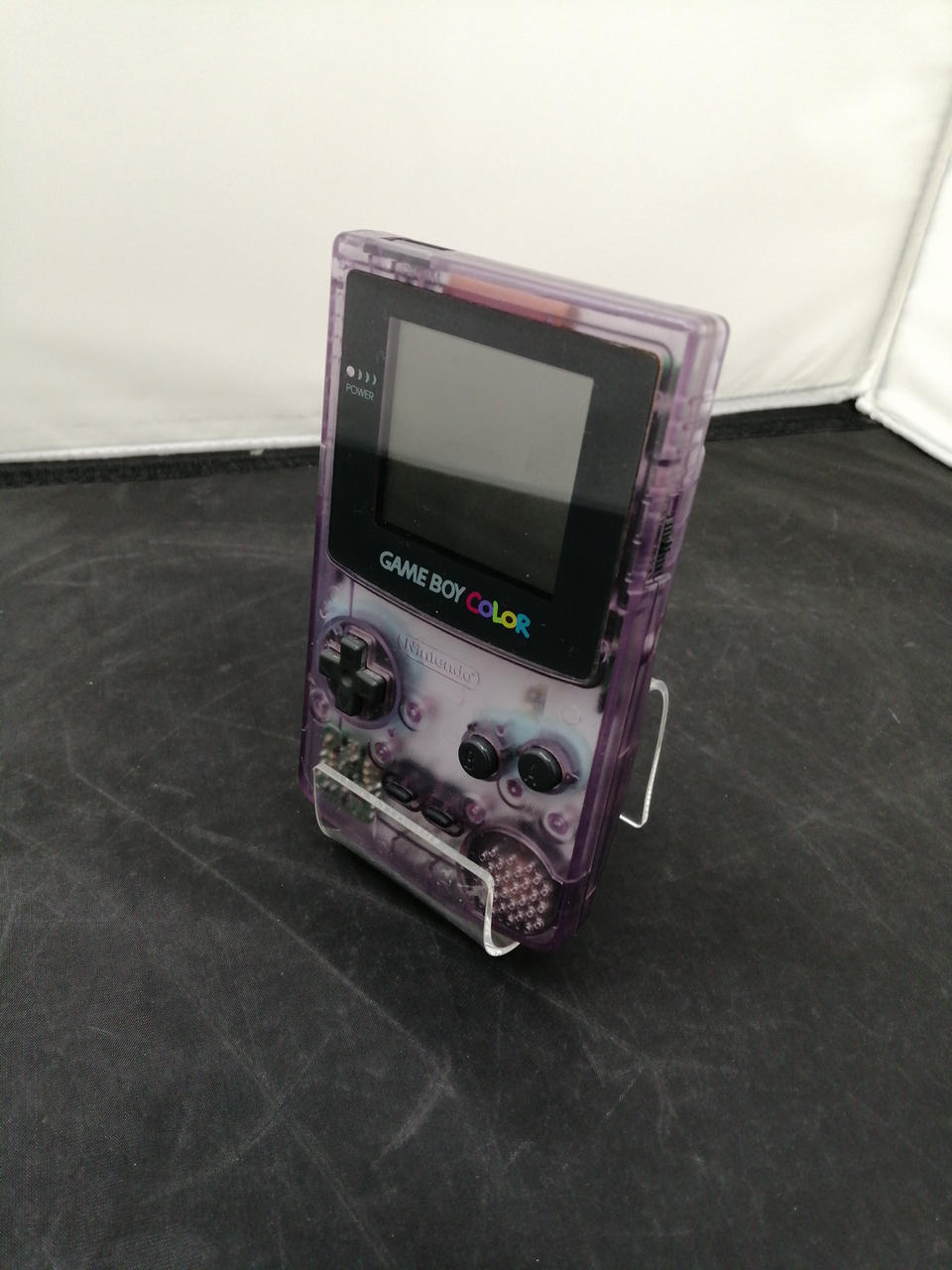 Nintendo Game Boy Clone Clear deals Atomic Purple Console