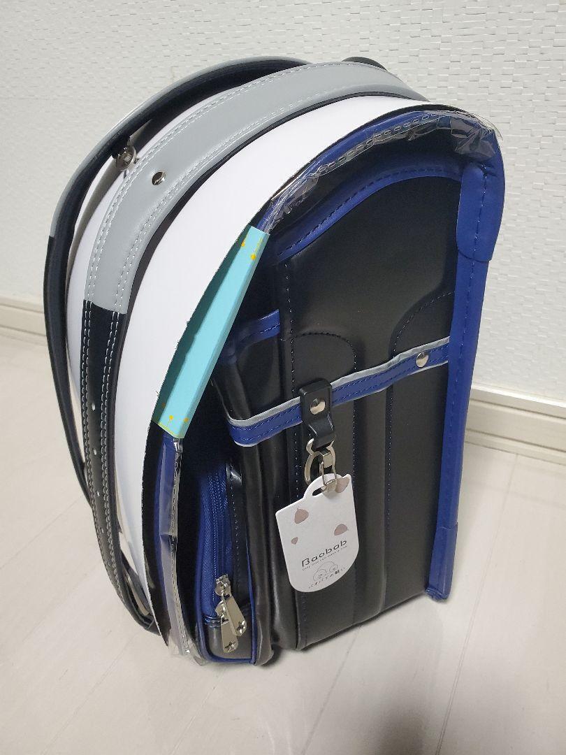 Near Mint Randoseru Japanese School Bag Kid's Backpack Black Blue Used F/S