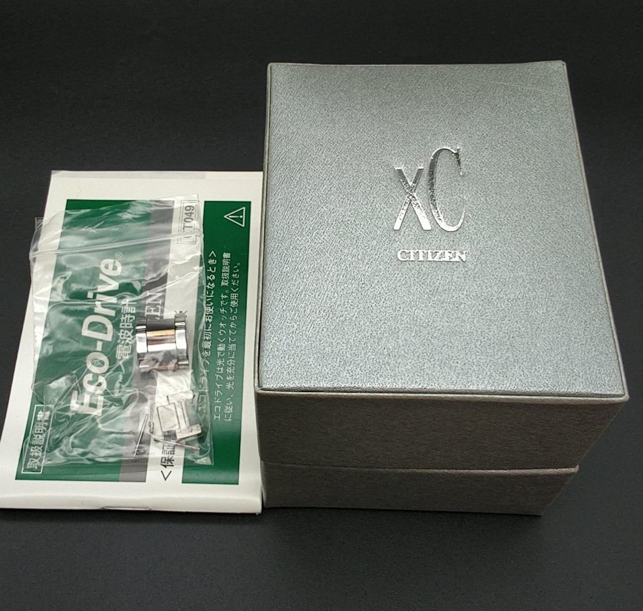 Citizen Watch Eco Drive Solar Radio Wave XCB38-8991 Used in Japan