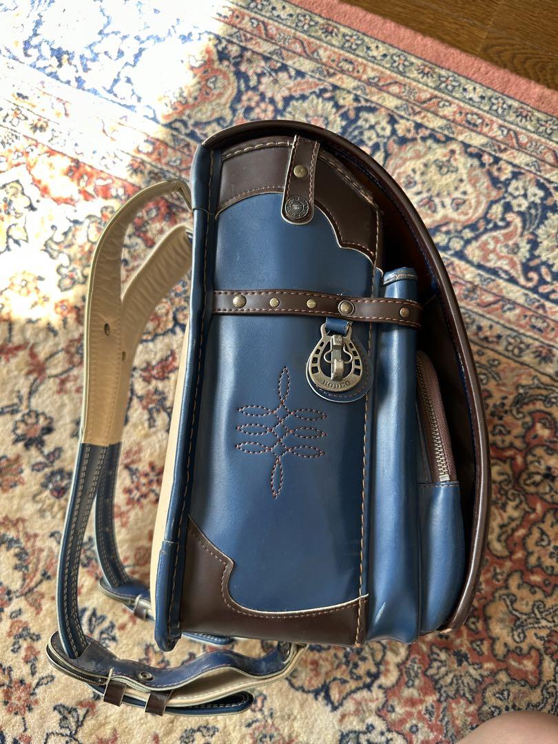 Randoseru Japanese School Bag Kid's Backpack LIRICO Indigo Blue Used