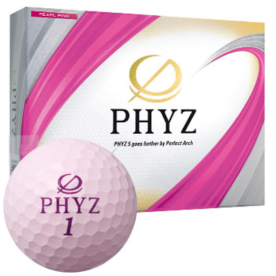 Bridgestone 2019 PHYZ Golf Balls Pearl Pink 1 Dozen New From Japan