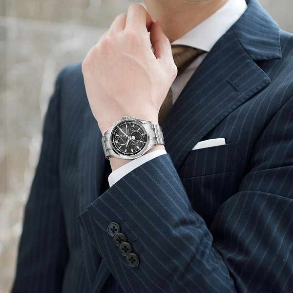 Citizen Watch ATTESA BY1001-66E Eco-Drive Radio Direct Flight Moon Phase New