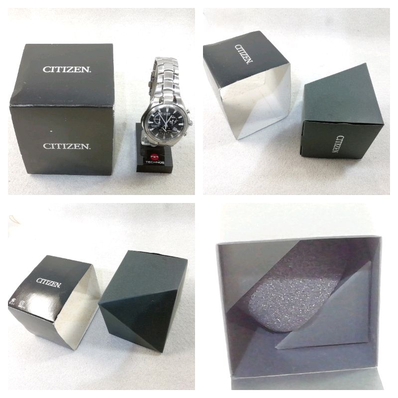 Citizen Watch Eco-Drive Mens Chronograph H570-S030757 Used in Japan