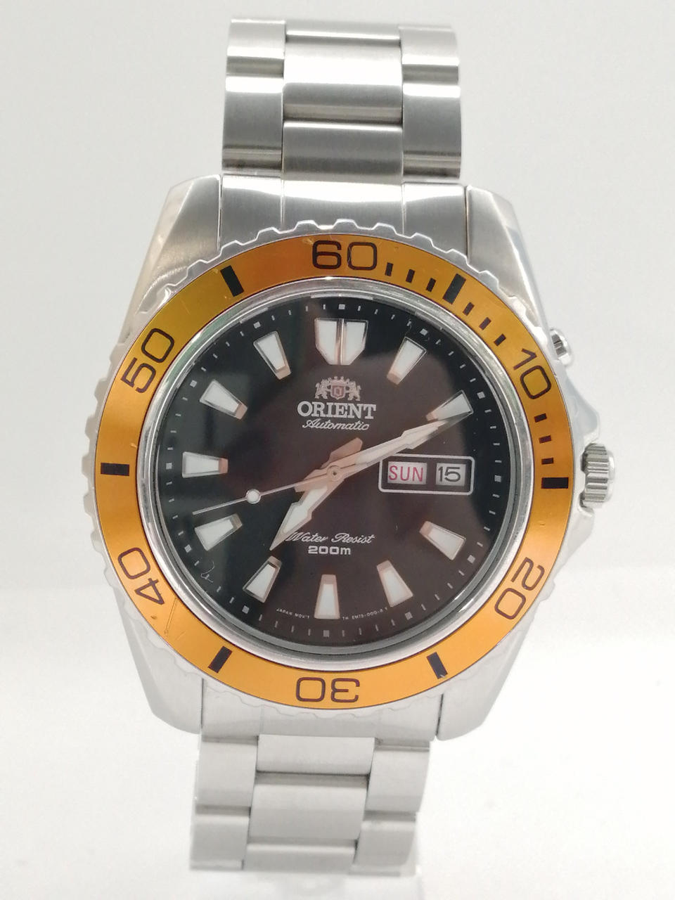 Orient Mako XL Model number FEM75004B9 Automatic winding Used in Japa The Japan Pride