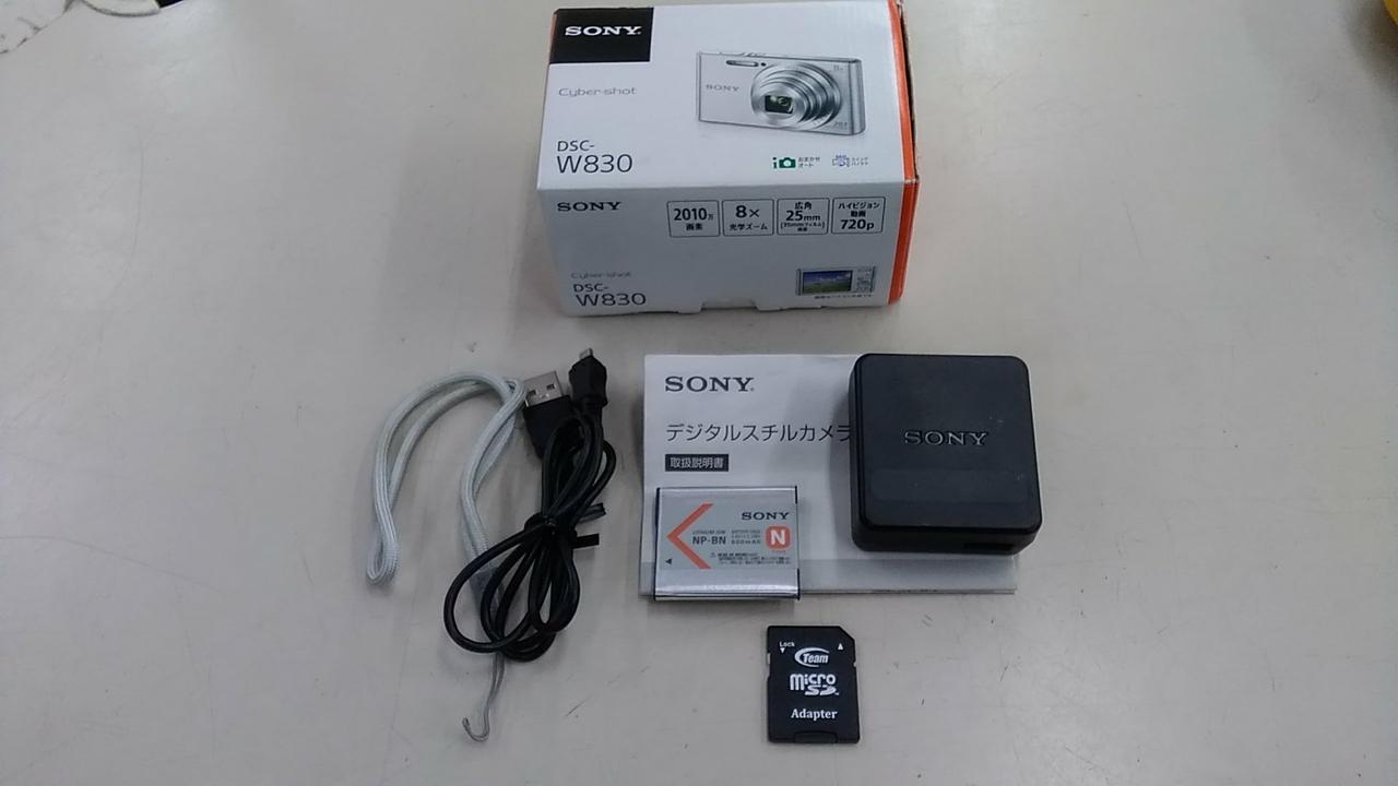 SONY Model Number: DSC-W830 Compact Digital Camera Used in Japan