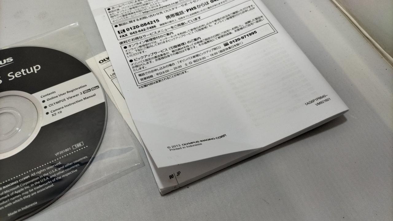 Olympus digital camera XZ-10 Used in Japan