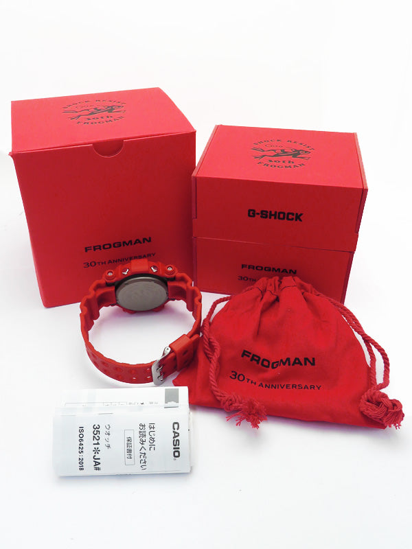 CASIO G-SHOCK Watch Frogman 30th Anniversary Model GW-8230NT-4JR Used in Japan