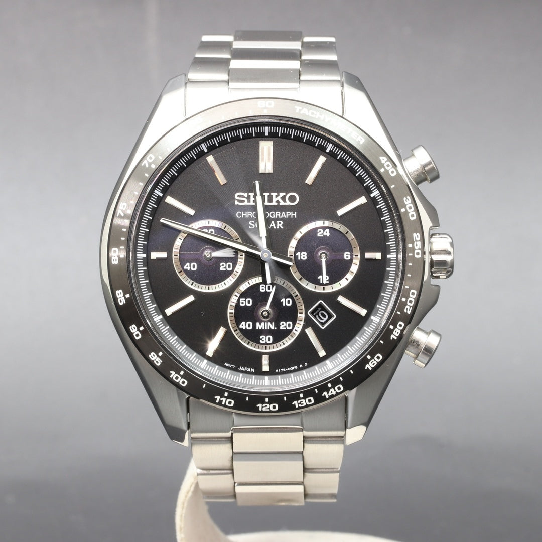 Seiko Watch Selection Chronograph Solar SBPY167 V175 0FA0 w box Used i The Japan Pride