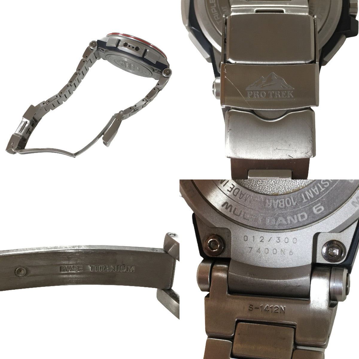 Rare Casio Watch PROTREK MANASLU Titanium World Limited 300 pieces PRX-8000MT-7J
