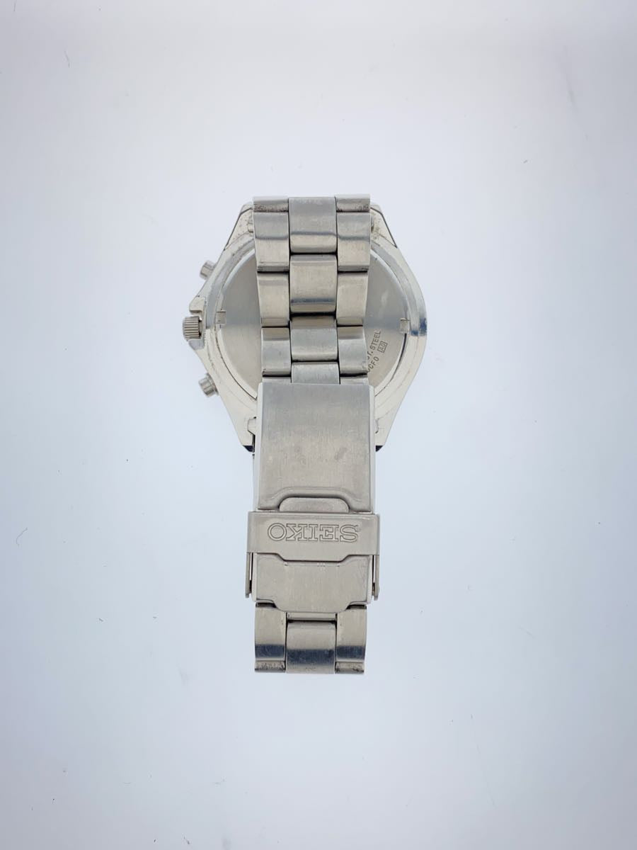 Seiko Quartz WatchBLUE 7T92-0CF0 Used in Japan