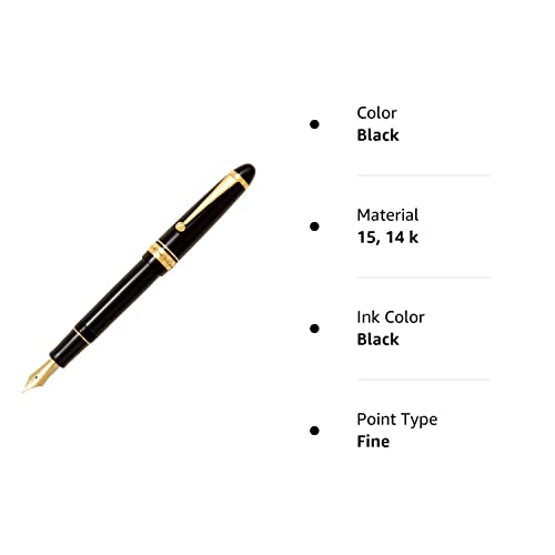 Pilot fountain pen custom 743 FKK3000RBF fine point black shaft