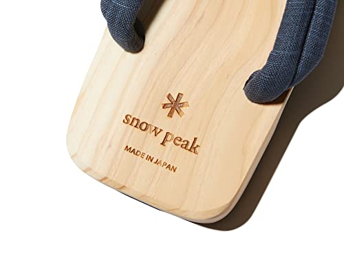 New Snow Peak SP Men's HITA GETA Geta Sandals US9 From Japan