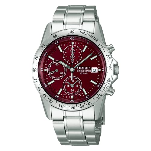 Seiko Watch Seiko Selection Men's Quartz Chronograph Watch SBTQ045 Red New