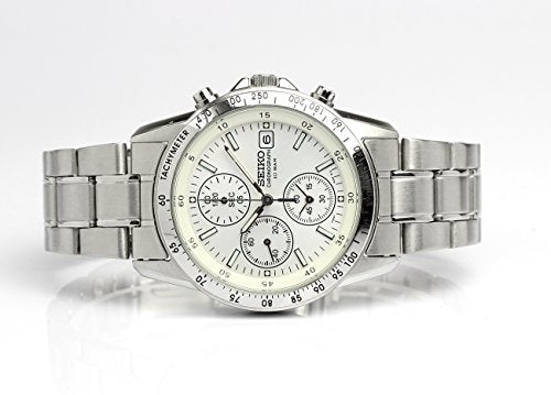 Seiko Spirit Watch Chronograph 10 ATM Water Resistant Quartz Lumibrite Men's New