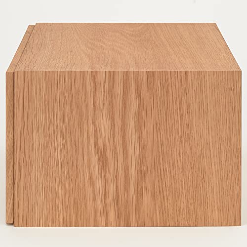 MUJI Stacking Chest Half 1 Drawer Oak Veneer New From Japan