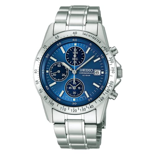 Seiko Selection Men's Quartz Chronograph Watch SBTQ071 Silver From Japan