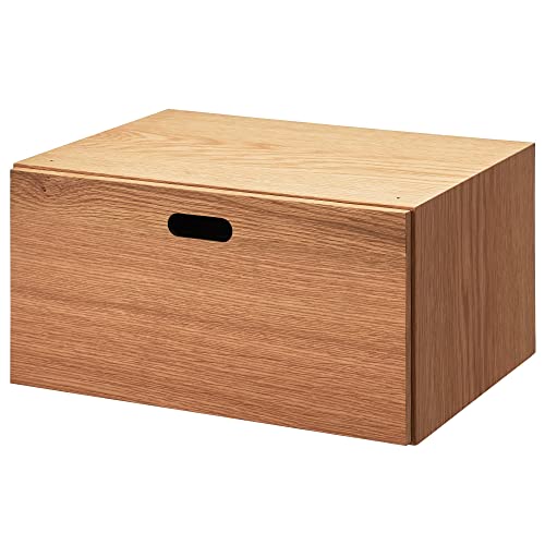 MUJI Stacking Chest Half 1 Drawer Oak Veneer New From Japan