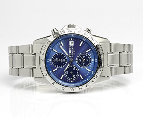 Seiko Spirit Watch Chronograph 10 ATM Water Resistant Quartz Lumibrite Men's