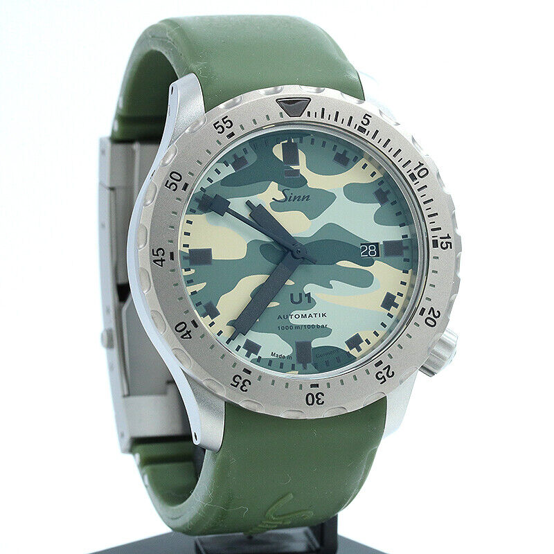 Overhauled Sinn U1 Camouflage Limited 1010.U1.CAMOUFLAGE Men's Used in Japan