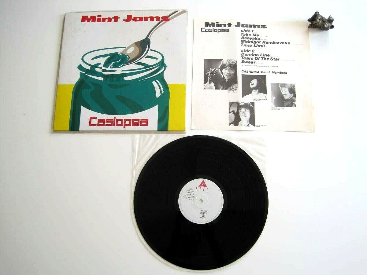 Used Cassiopea LP record Mint Jams very clean From Japan Free shipping