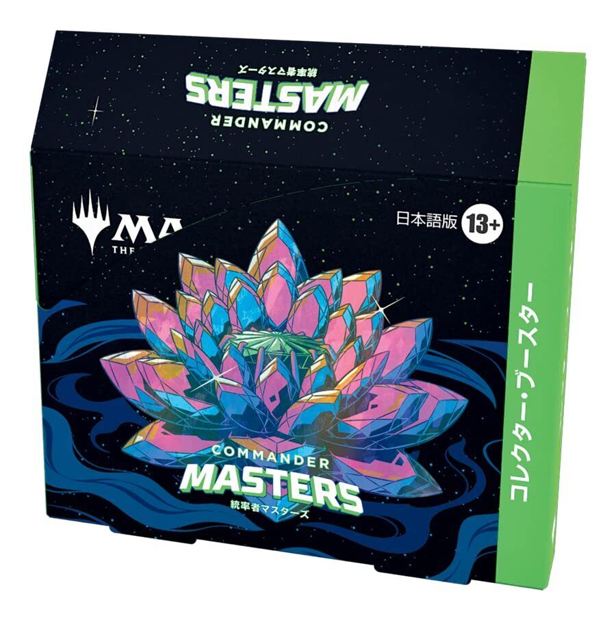 Magic the Gathering Commander Masters Collector Booster Japanese Version 4 Pack