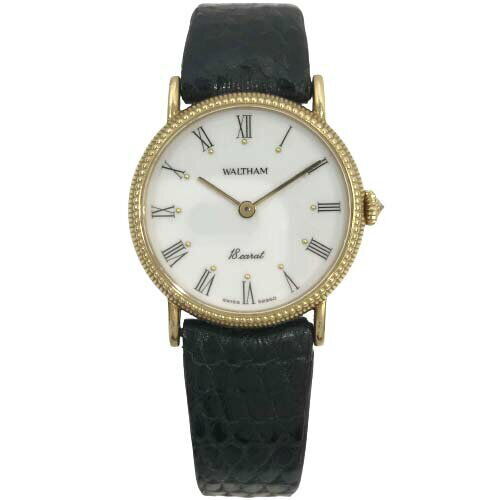 Vintage Waltham Watch 92950 750 stamped K18 18 gold yellow gold Used in Japan