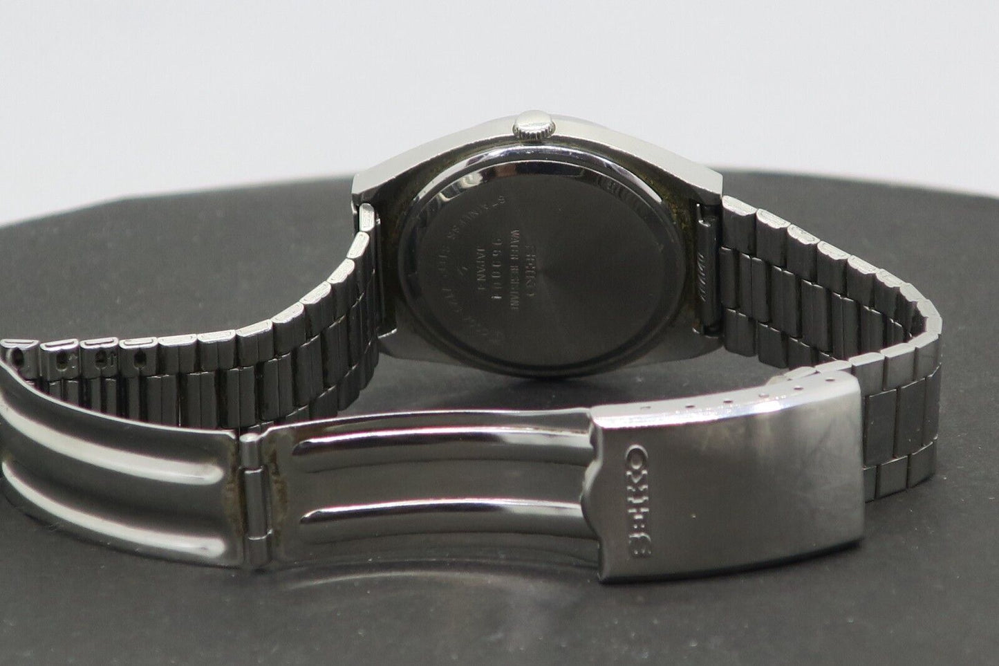Vintage Rare Seiko Watch Type-II 7123-7080 Quartz Mens Used in Japan