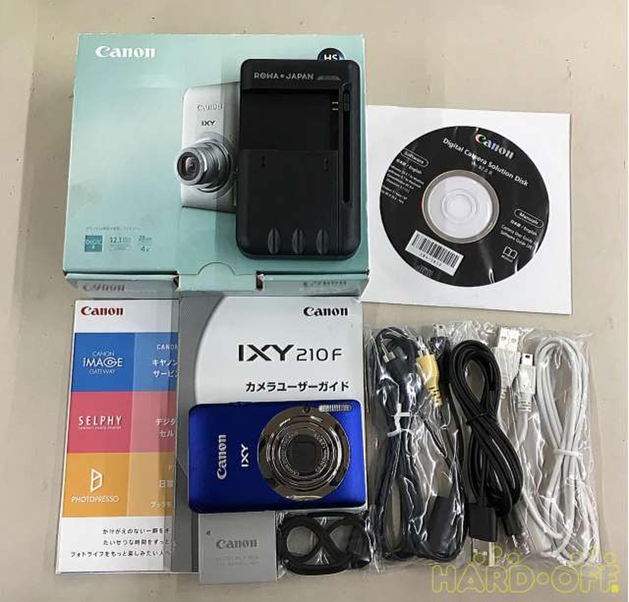 Canon Compact Digital Camera Model number: IXY210F Used in Japan 