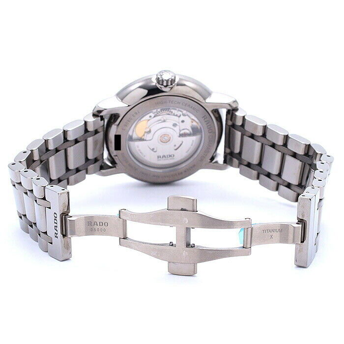 Mint RADO Watch Diamond Master R14806102 Men's Silver Ceramic DIAMAS Used JAPAN