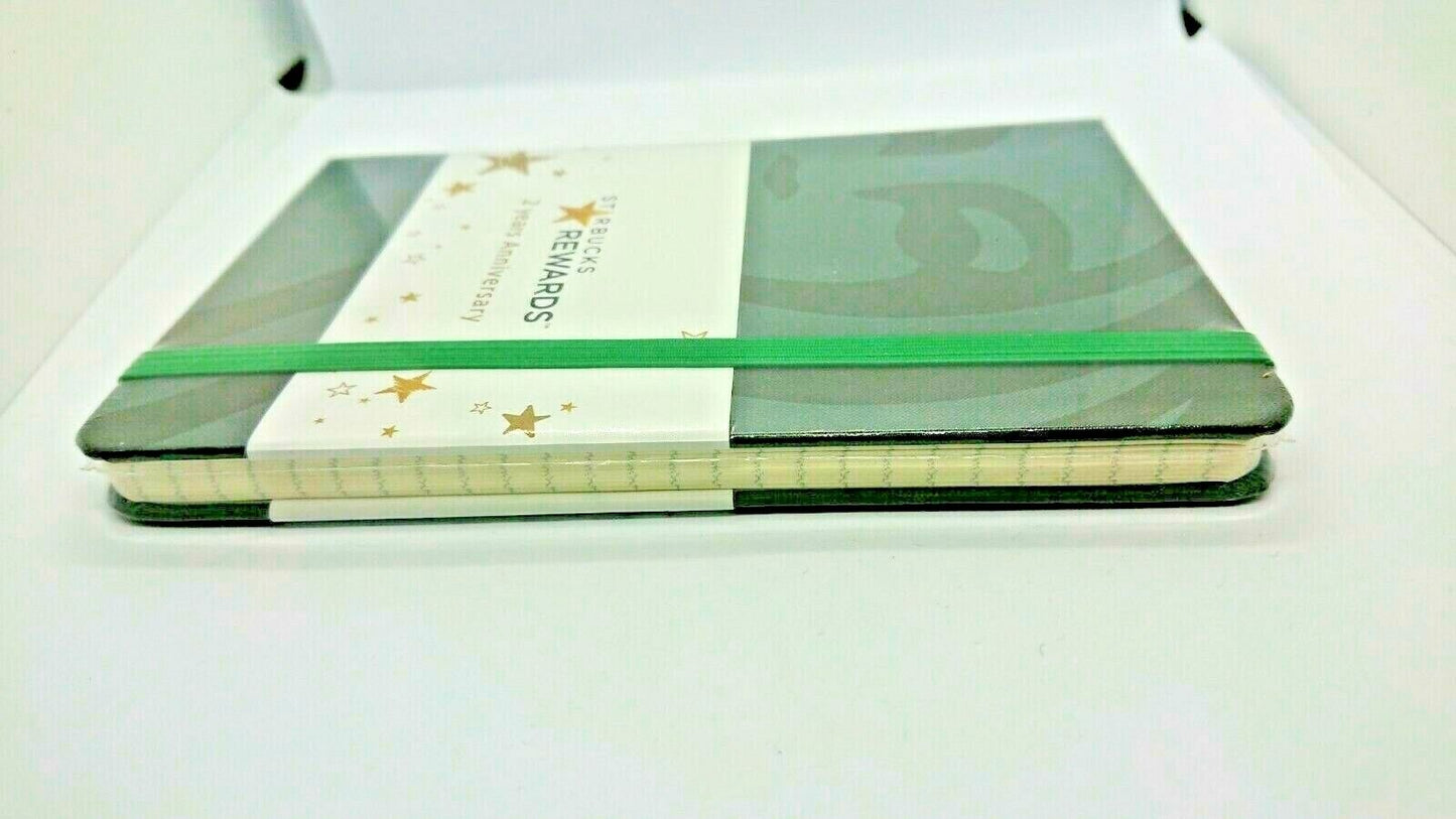 Rare Starbucks Moleskine Notebook 2nd Anniversary Novelty Japan Free Shipping