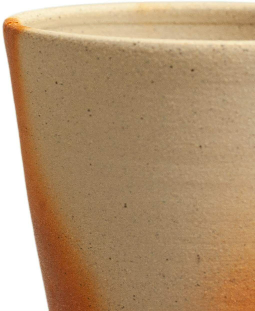 Japan Bizen ware Mugen Kobo Beer glass Wide mouth pair set Hidasuki F/S