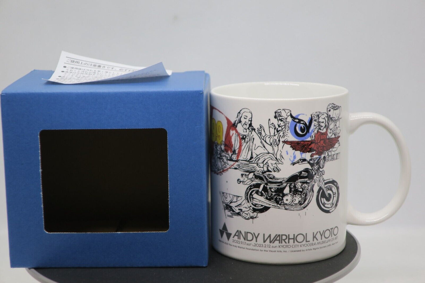 Rare ANDY WARHOL KYOTO Exhibition Official Mag From Kyoto Japan