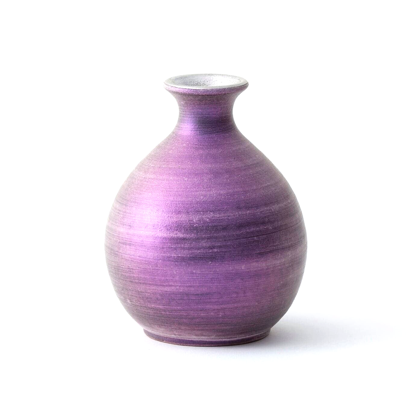 Rare Tokkuri (purple) and sake cup (purple) Made in ARITA Japan