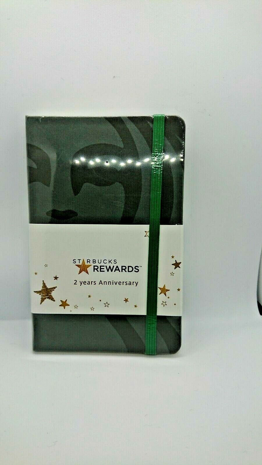 Rare Starbucks Moleskine Notebook 2nd Anniversary Novelty Japan Free Shipping