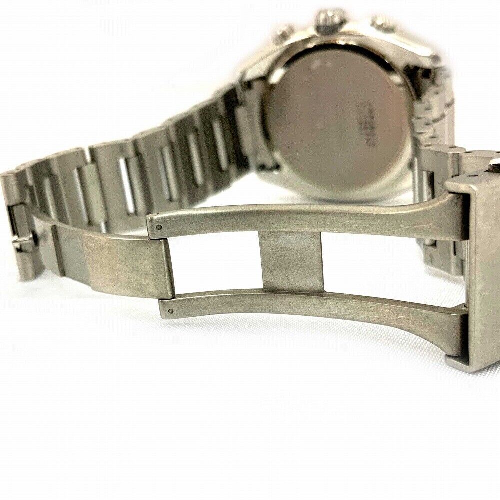Seiko Watch Astron SBXY009 titanium solar radio men's silver dial Used in Japan