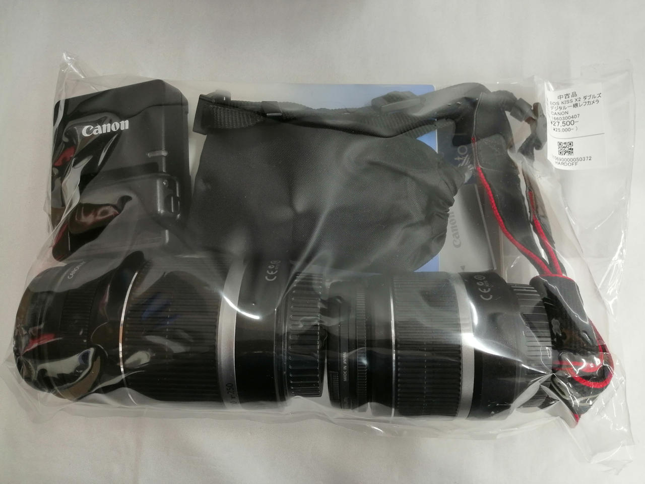 Canon Model number:EOS KISS X2 Double Zoom Kit Digital Camera Used in Japan