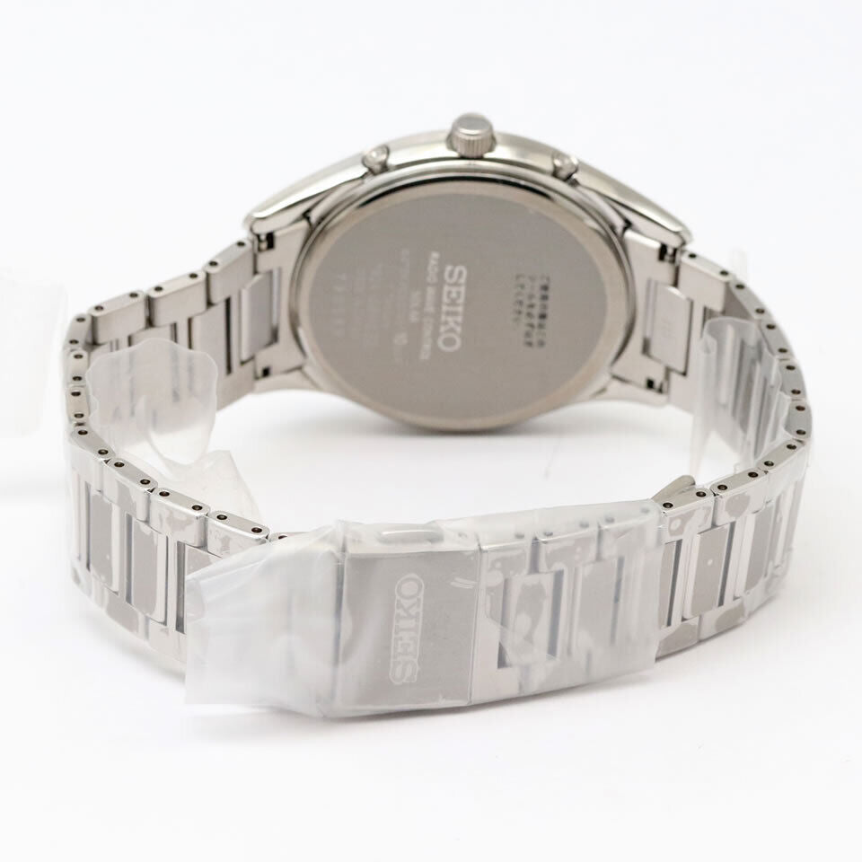 Seiko Watch Dolce Solar Analog Stainless Steel Black Dial SADZ187 Used in Japan