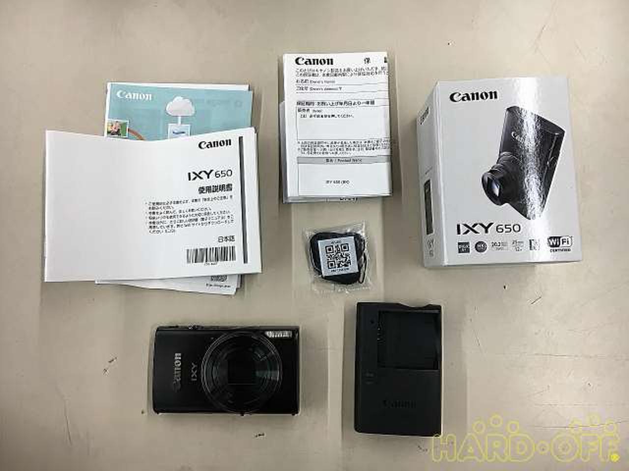 Canon Compact Digital Camera Model number: IXY650 Used in Japan