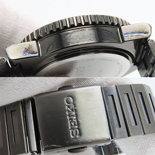 Seiko Watch Chronograph TICTAC Limited Spirit Giugiaro SCED011 Used in Japan