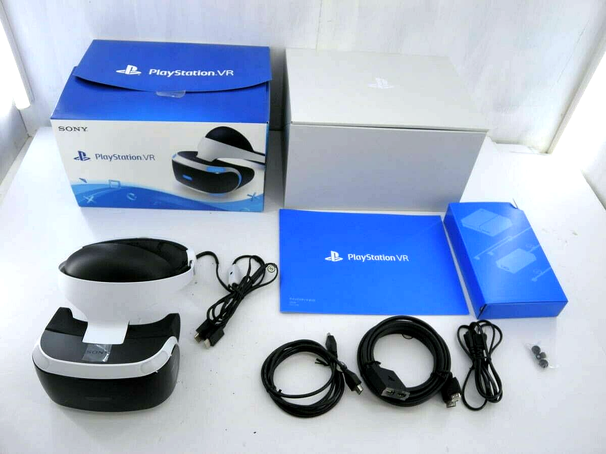Sony PlayStation VR Headset with Camera Bundle w/ Box Used in Japan