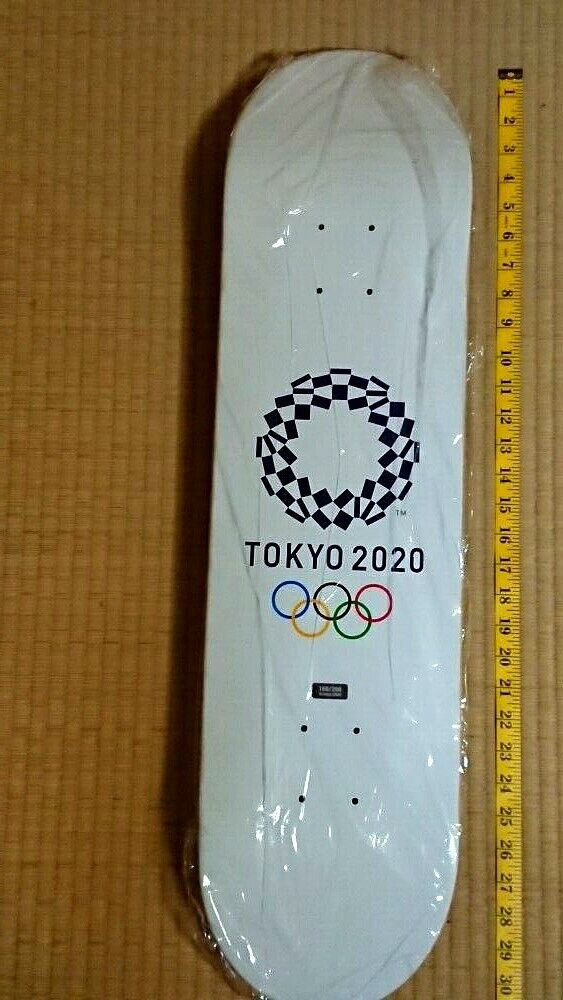 Rare Limited to 200 Pieces BEAMS Tokyo 2020 Olympic Games Emblem Skate Deck JPN