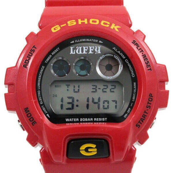 Casio Watch G SHOCK One Piece Monkey D. Luffy Model DW 6900FS Used i The Japan Pride